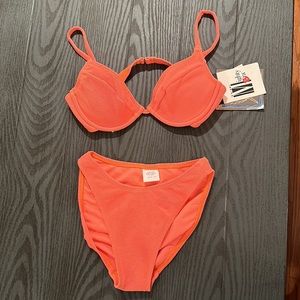 Vintage Baja Blue Bikini- New with tags 🌴🌴🌴